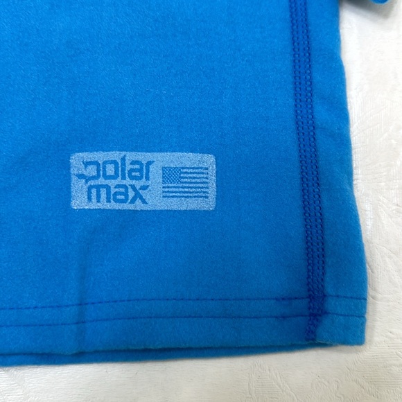 PolarMax BASELAYER QUATTRO FLEECE  CREW top - Polar Blue - Picture 2 of 9